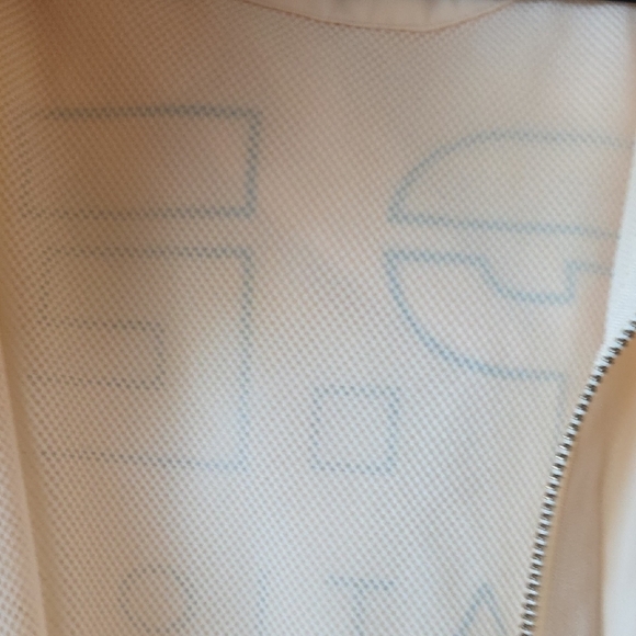 P.E Nation Women's Cream Hooded Windbreaker - Picture 7 of 11